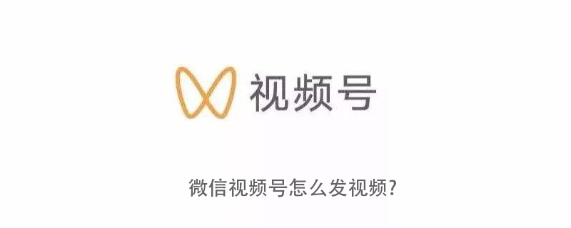 温州市微信视频号怎么发视频
